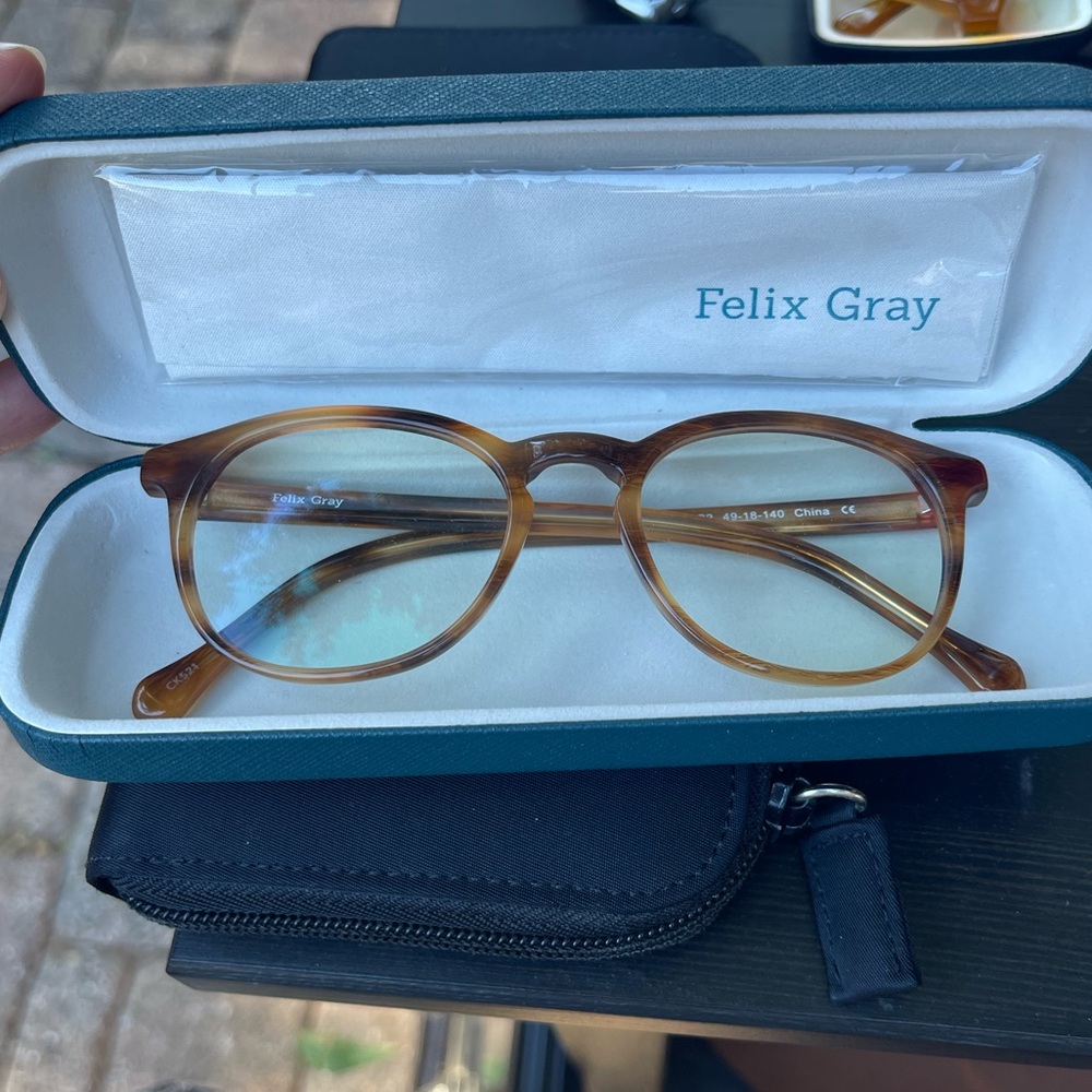 Felix Gray Non Prescription Blue Light Blocking Glasses